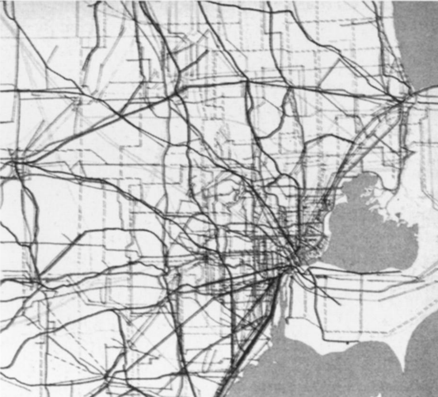 a map of detroit